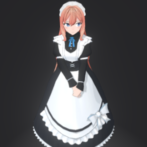 典型的なメイド | オリジナル作品 3Dモデル