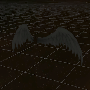 Dark & White Special Animated Angel wings