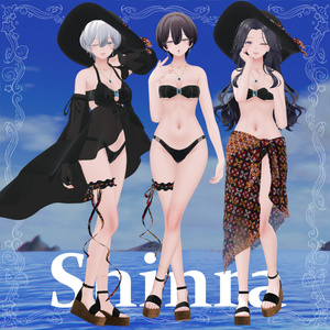 2023 Jewelry swimsuit & Pareo+【6avatar対応】 缩略图 8