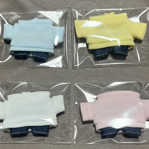 X'mas set ぬいシート2人乗り&10cmぬい服 ダッフルコート ２着 10cmぬい用 ぬい服 ダッフルコート - munu-munu - BOOTH