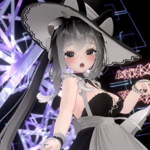 black cat (?) 