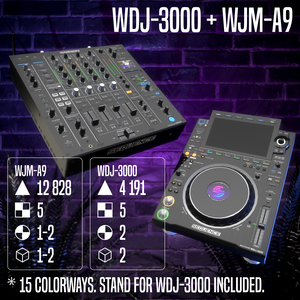 WDJ-3000 + WJM-A9