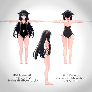 【桔梗ちゃん対応】水着 缩略图 7