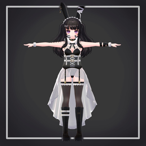 【ミラリスちゃん対応】ゆめやみバニー 缩略图 2
