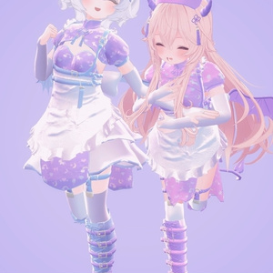 【23アバター対応】でびでびチャイナナースメイド！ 缩略图 42