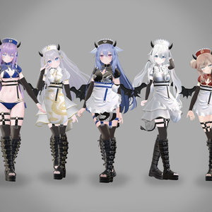 【23アバター対応】でびでびチャイナナースメイド！ 缩略图 2