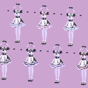 【8アバター対応】らびらびバニーナースメイド！ 缩略图 13