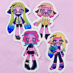 スプラトゥーン2ポストカード - Chantilly Surge - BOOTH
