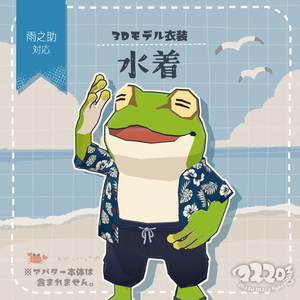 【雨之助対応】3D衣装『水着』(ver.1.0.0)