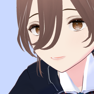 【制服の女子】３Dキャラクター