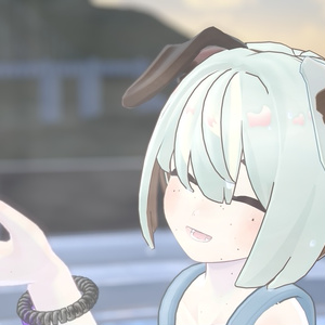 【8アバター対応】うるしとショートヘア[水滴ギミックつき3D髪型] 缩略图 13