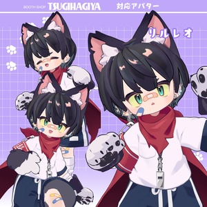 【髪型・小物セット】ピアス＆耳かけヘア【9アバター対応】 缩略图 7
