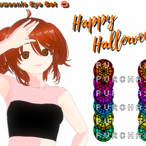 Halloweenie Vroid Eye Texture Pack !