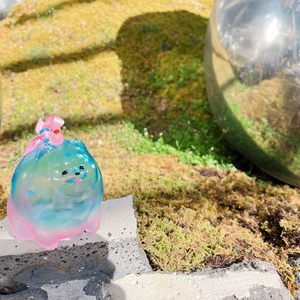 ソフビ スラコ （サイケデリックパープル）soft vinyl suraco