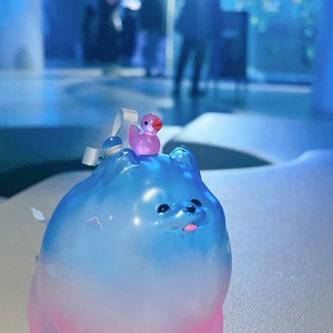 ソフビ スラコ （サイケデリックパープル）soft vinyl suraco