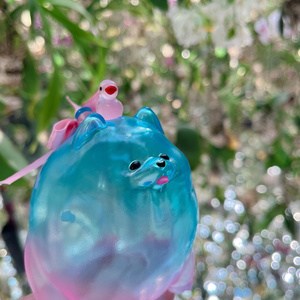 こおにボット 試作00号 (塗装済みソフビ人形) - molding mule - BOOTH