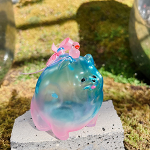 ソフビ スラコ （サイケデリックパープル）soft vinyl suraco