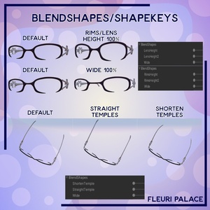 Bunny Glasses | ウサギメガネ| VRC 缩略图 3