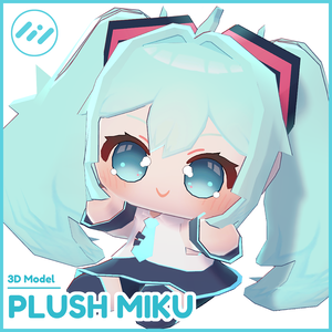 [VRC Avatar] Plush Miku