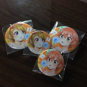 りんぱな缶バッジ