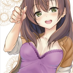 りんぱなクリアファイル＋りんぱな缶バッジセット