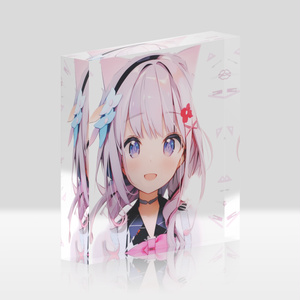 簡単紙フィギュアみずくるちゃん アクリルブロック