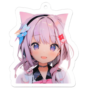 簡単紙フィギュアみずくるちゃん アクリルキーホルダー