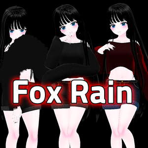 【VRC向け_ウルフェリア 対応】Fox Rain