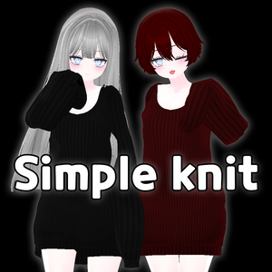 「VRC:セレスティア」Simple Knit