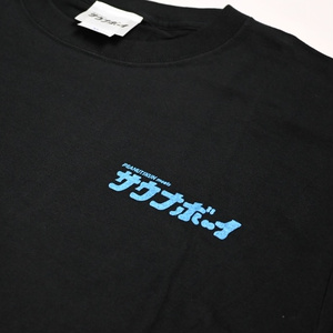 サウナボーイｘピーナッツくん　Tシャツ（ブラック）