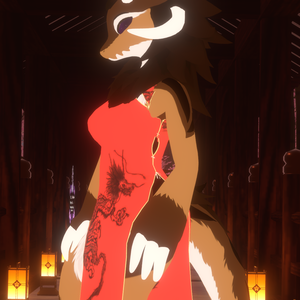 Wickerbeast Chinese Style Dress