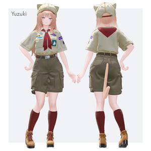 【複数アバターセミ対応】探検服 缩略图 9