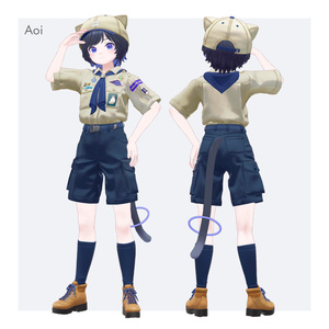 【複数アバターセミ対応】探検服 缩略图 2