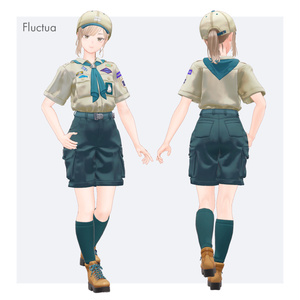 【複数アバターセミ対応】探検服 缩略图 5