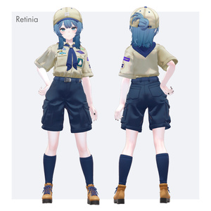 【複数アバターセミ対応】探検服 缩略图 14