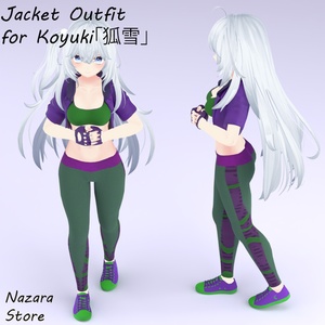Jacket outfit 「ジャケットを使った一着」 for Koyuki『狐雪』 缩略图 4