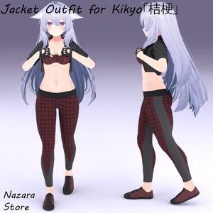 Jacket outfit 「ジャケットを使った一着」 for Kikyo「桔梗」 缩略图 3