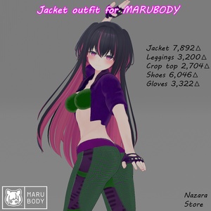 Jacket outfit 「ジャケットを使った一着」for MARUBODY 缩略图 6