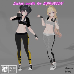Jacket outfit 「ジャケットを使った一着」for MARUBODY 缩略图 3