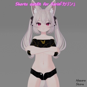 Shorts Outfit 「ショートパンツ」for Karin「カリン」 缩略图 4