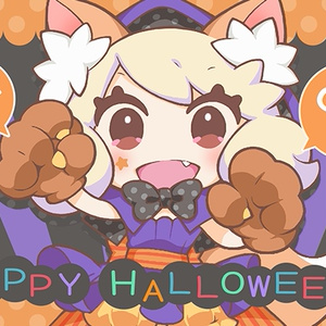 ハロウィンポストカード