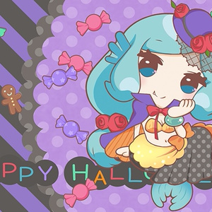 ハロウィンポストカード