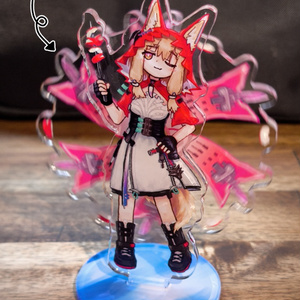 東方Project 豪徳寺ミケ アクリルフィギュア(すなめりドリル) - ドリル