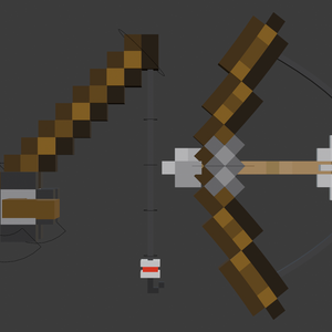 Minecraft Bow Rig and Fishrod Rig