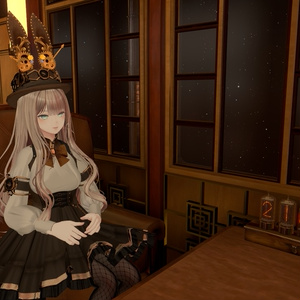 スチームパンクうさ耳＆リボンセット/STEAMPUNK RabbitSet #NeRosaVRC 缩略图 6