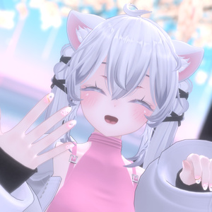 【VRChat想定】桜ネイル/SAKURA nail tips「MDollnail対応」#NeRosaVRC 缩略图 5