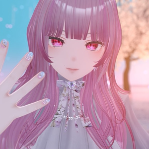 【VRChat想定】桜ネイル/SAKURA nail tips「MDollnail対応」#NeRosaVRC 缩略图 6