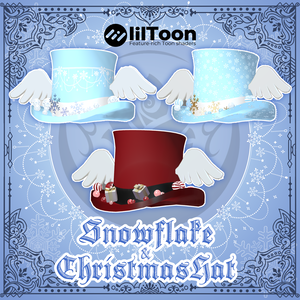 Snowflake＆ChristmasHat #NeRosaVRC