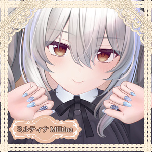 「複数アバター対応」ほっこりニットネイル Knit nail tip「MDollnail対応」#NeRosaVRC 缩略图 8