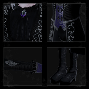 【複数ｱﾊﾞﾀｰ対応】Midnight Mystic Monarch #NeRosaVRC 缩略图 6